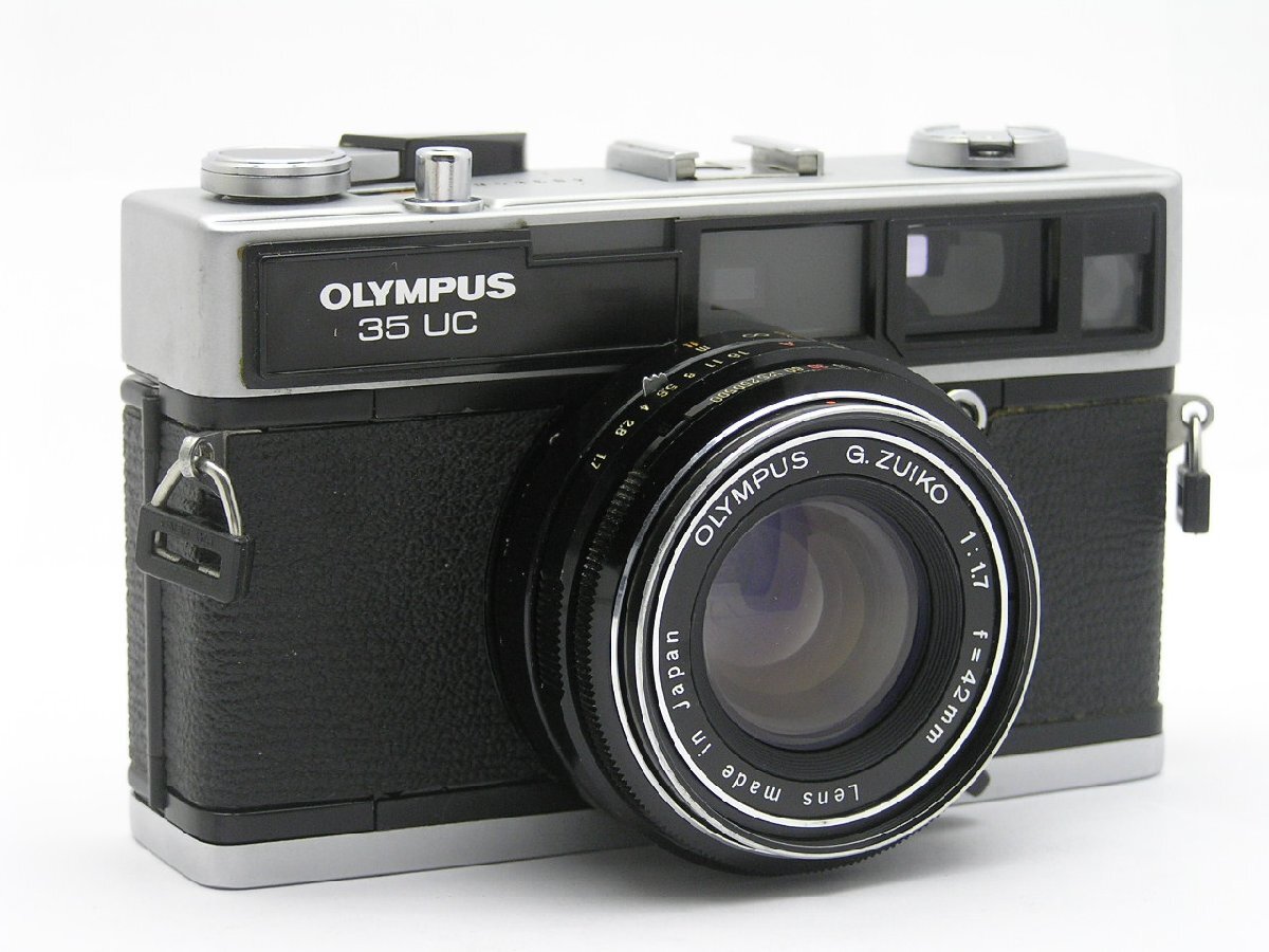 ★1円★ハローカメラ★0896 オリンパス OLYMPUS 35 UC G.ZUIKO 1:1.7 f=42mm No.403898 修理.清掃済 動作品 即決あり