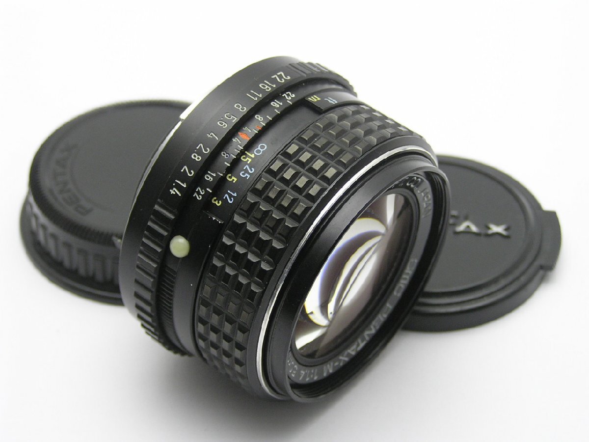 1円★ハローカメラ★0902 ペンタックス PENTAX-M 1:1.4 50mm No.2430393 【難有 動作品】 現状 即決有り