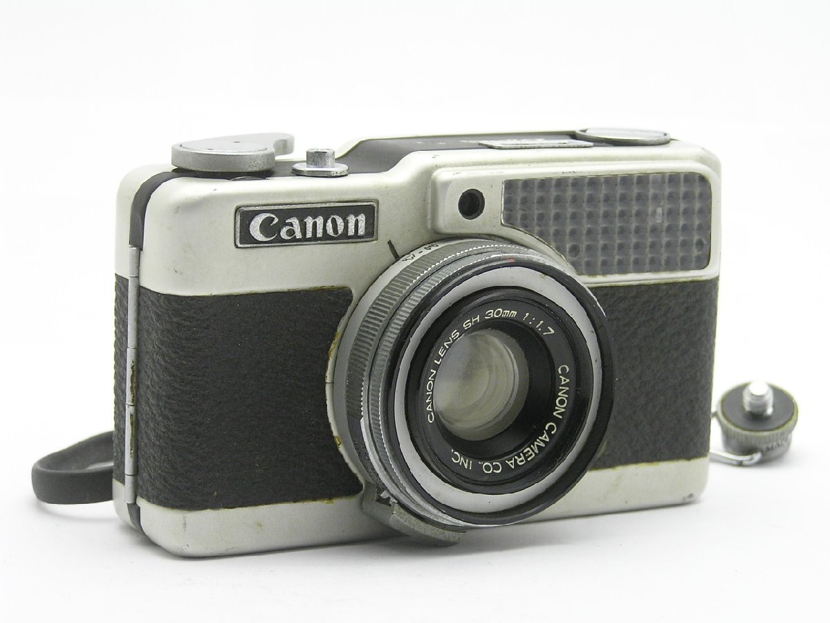 1円★ハローカメラ★1092 キャノン Canon Demi S SH 30mm 1:1.7 No.218448 部品取りジャンク 即決あり