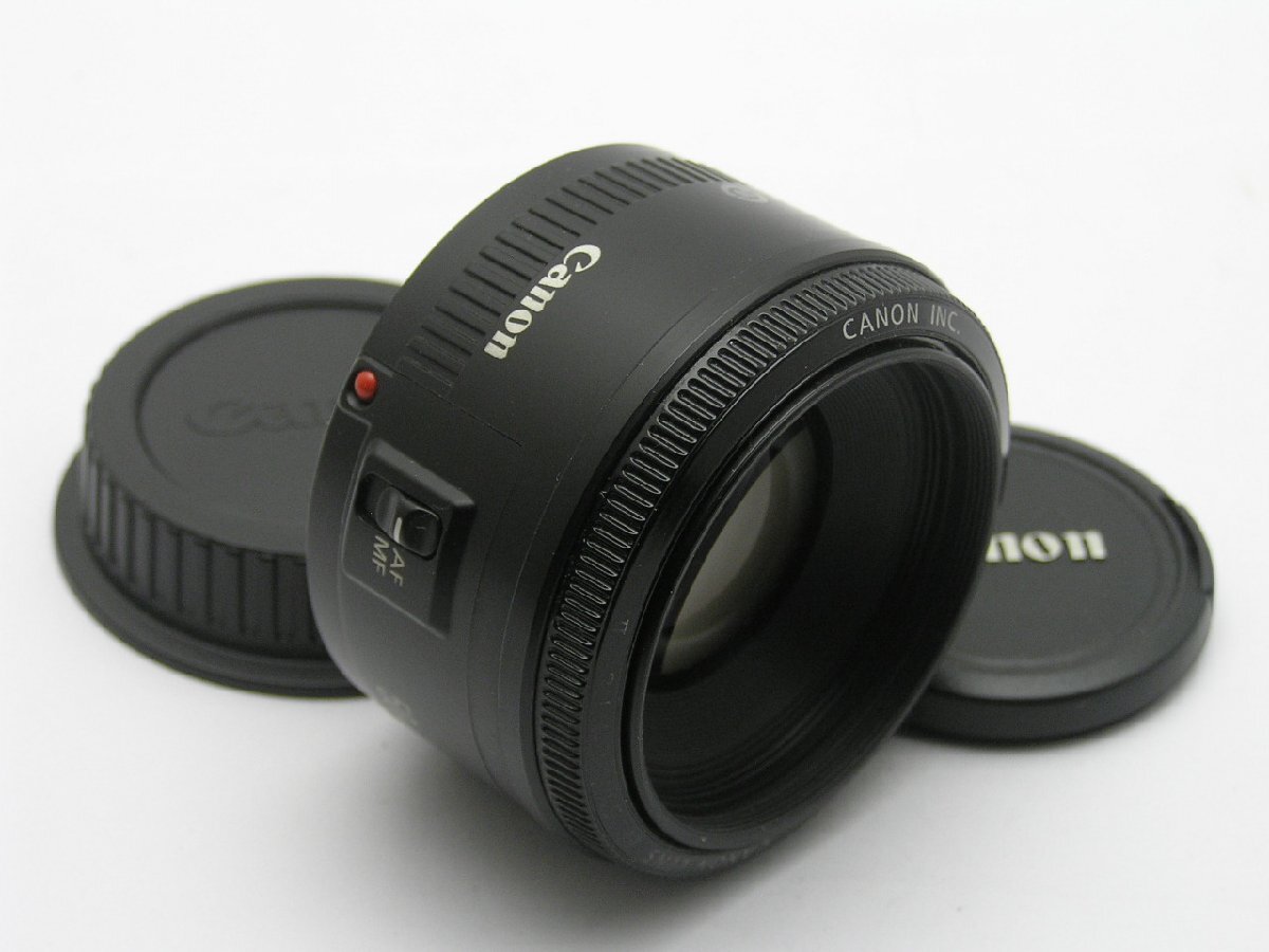 1円★ハローカメラ★1095 キャノン CANON LENS EF 50mm 1:1.8 II No. 39361918 Err表示で作動せず 部品取りジャンク