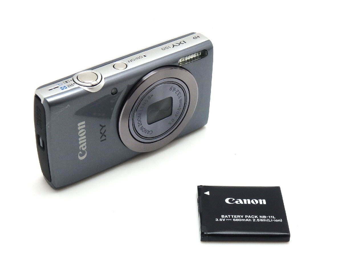 ★1円★ハローカメラ★ 0705 キャノン Canon IXY 150 B.061061026926 約2000万画素 難あり動作品 即決あり