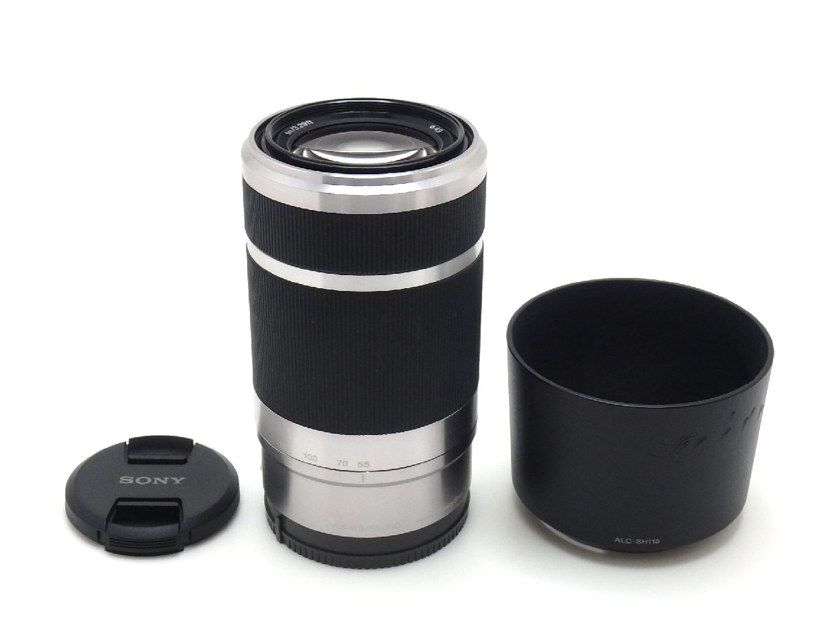 ★1円★ハローカメラ★ 0713 【要修理】ソニー SONY E 55-210mm F4.5-6.3 OSS SEL55210 L.2355845 難あり動作品 即決あり