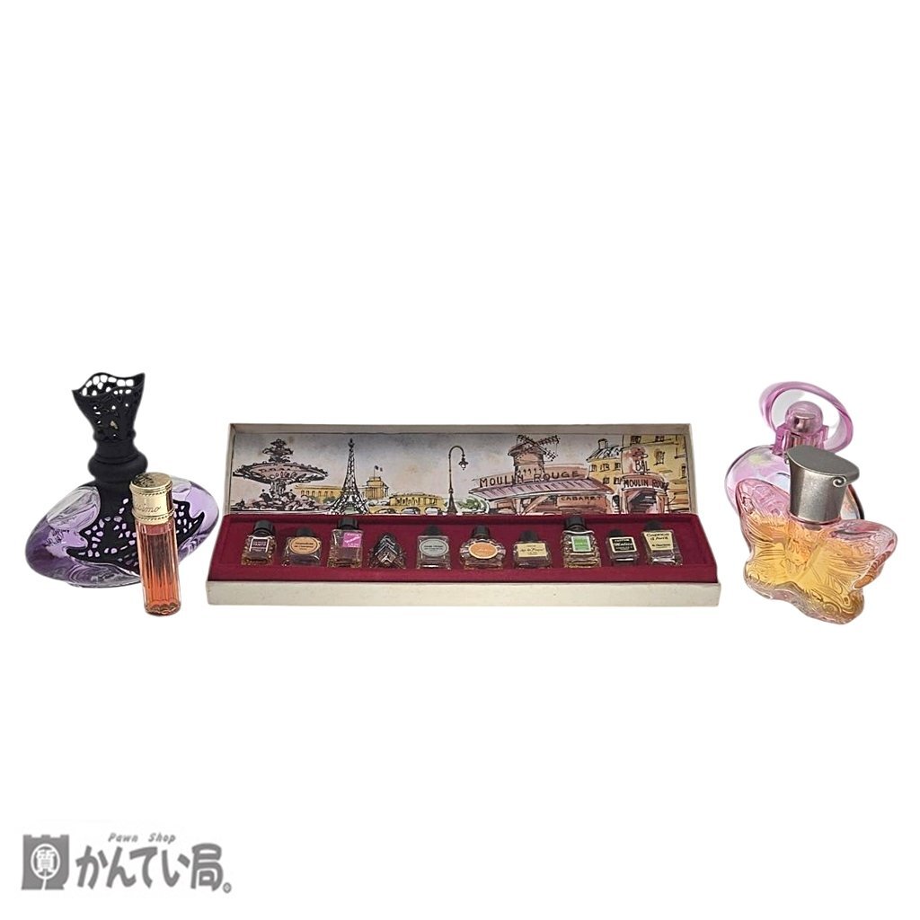 保管品 香水 まとめ Grands Parfums de France ミニ香水 ANNA SUI サルヴァトーレフェラガモ ジャンヌアルテス Christian Dior