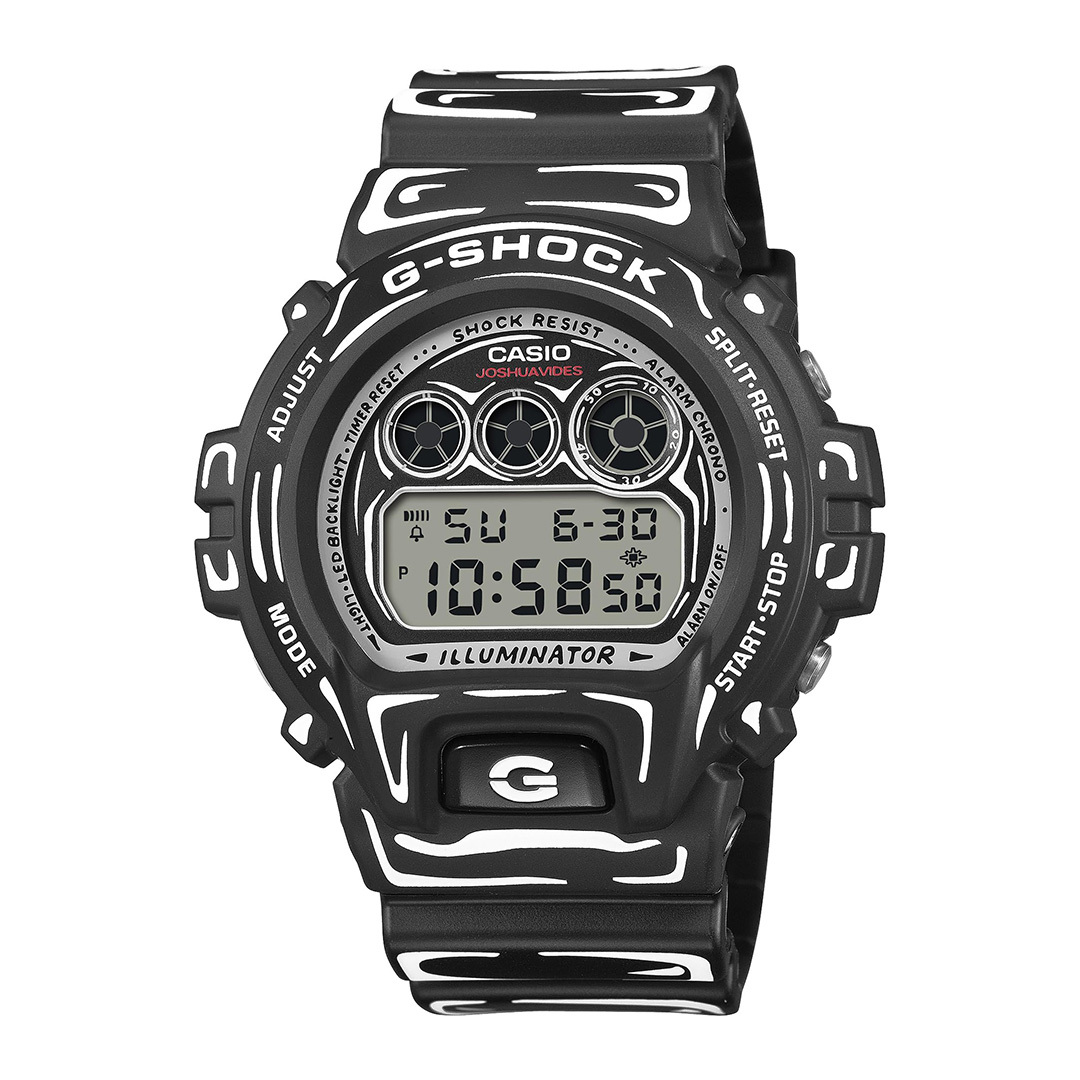 CASIO カシオ G-SHOCK Joshua Vides コラボレーションモデル DW-6900JV-1JR メンズ ブラック