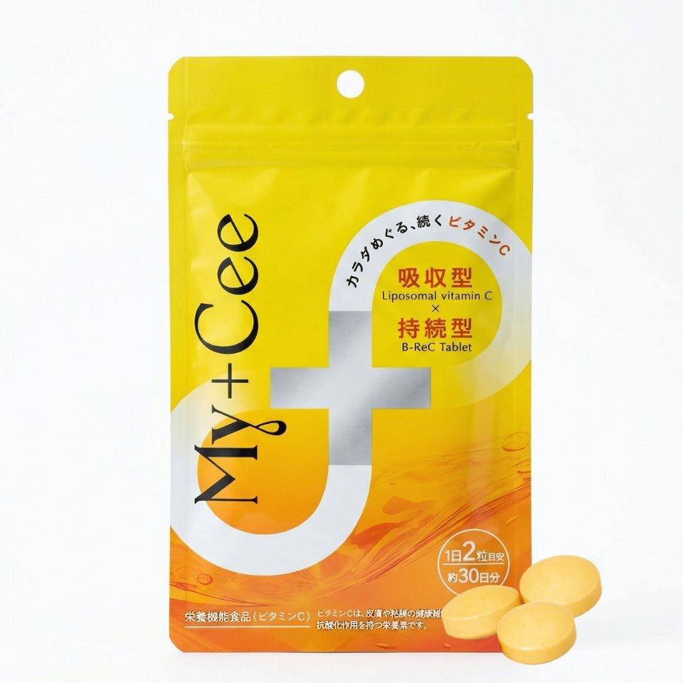 ビタミンC サプリ リポソーム マイシー 60粒