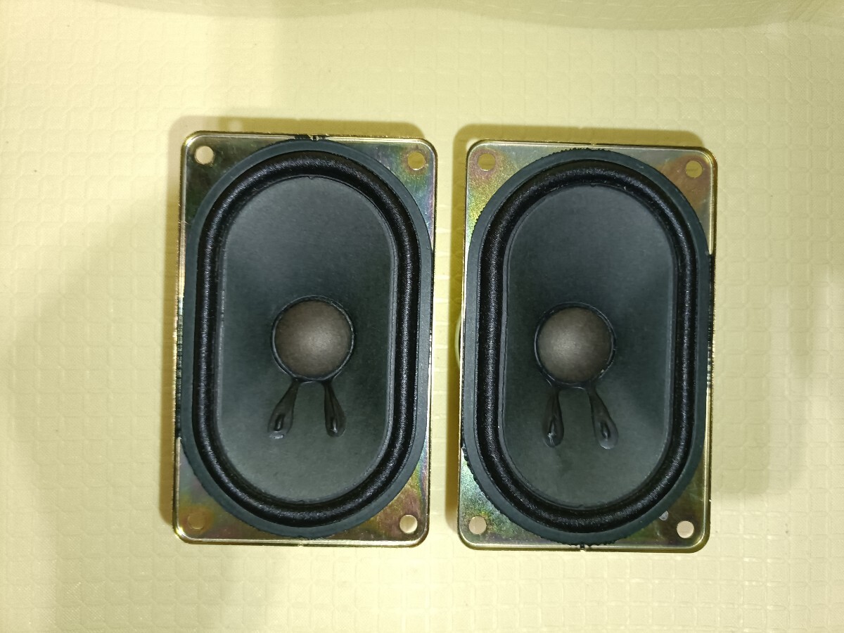 PIONEER スピーカーユニットペア(中古品)　楕円　PIONEER 1 フルレンジ