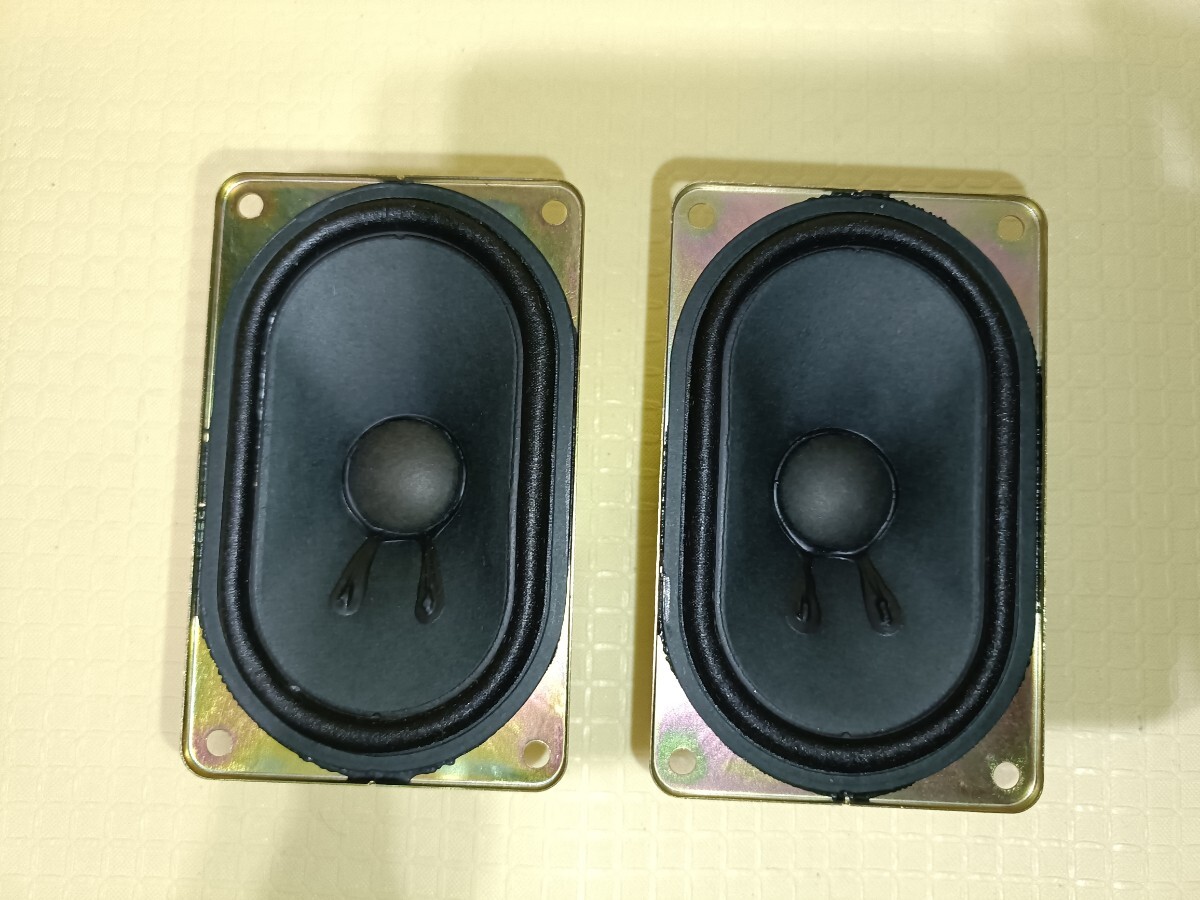 PIONEER スピーカーユニットペア(中古品)　PIONEER 2 楕円 フルレンジ