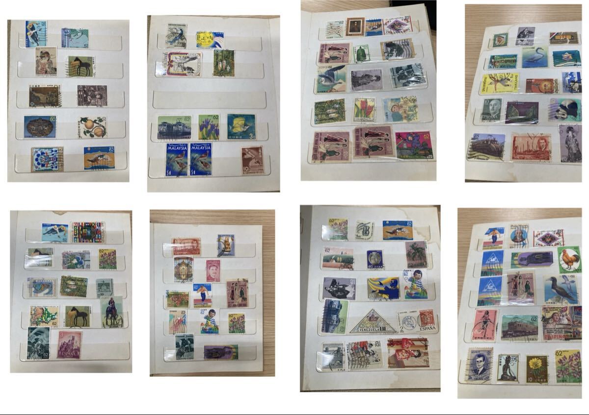 外国切手 日本切手 バラ切手 古切手 使用済み アンティーク コレクション 記念切手　切手