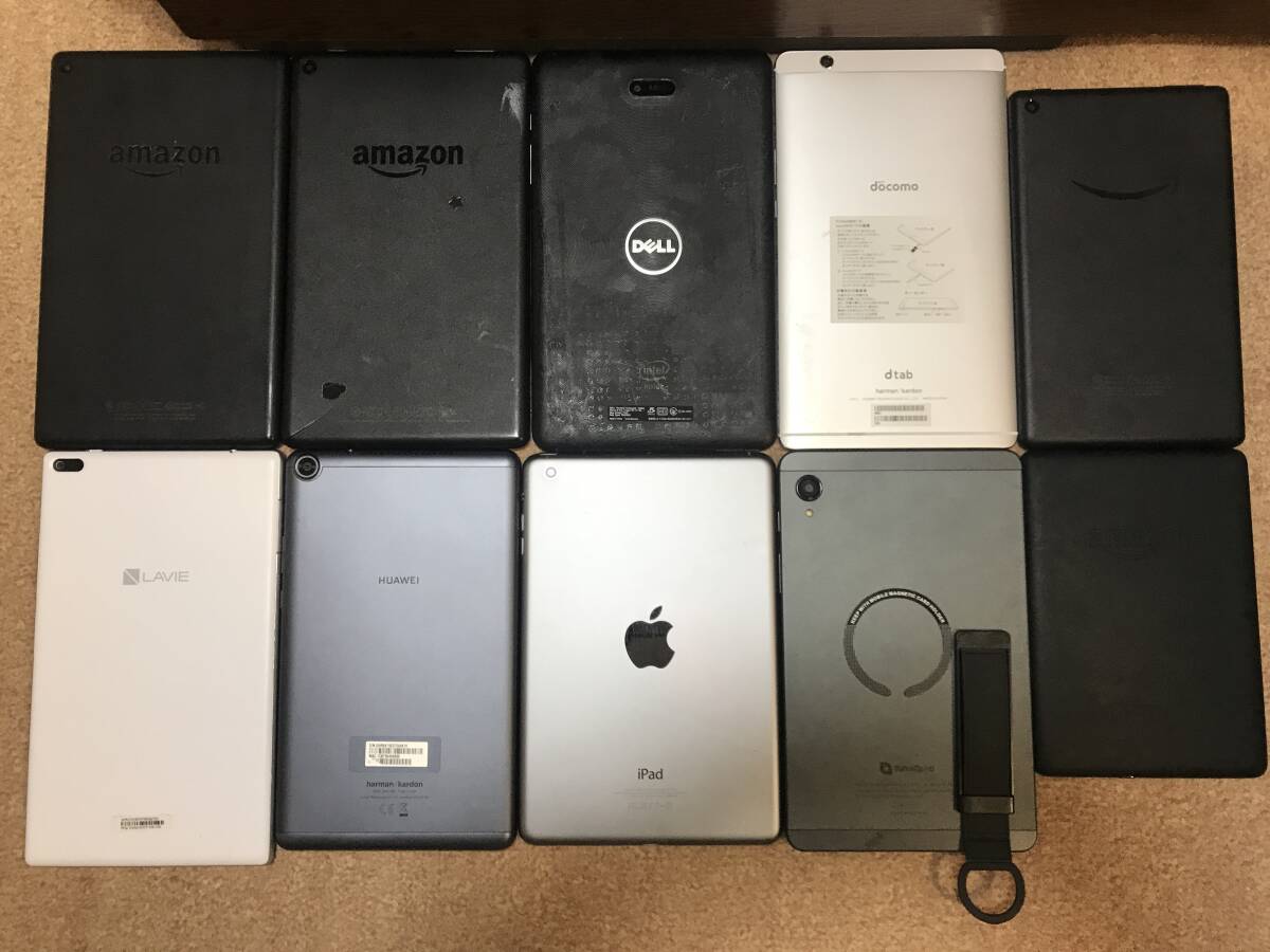 タブレット 10台セット まとめ 動作未確認 ジャンク 00