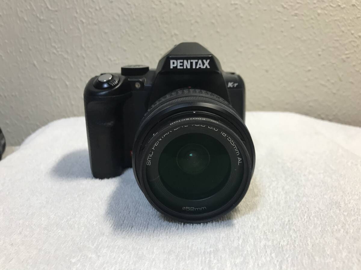 ペンタックス PENTAX K-r ブラック ダブルレンズセット ジャンク