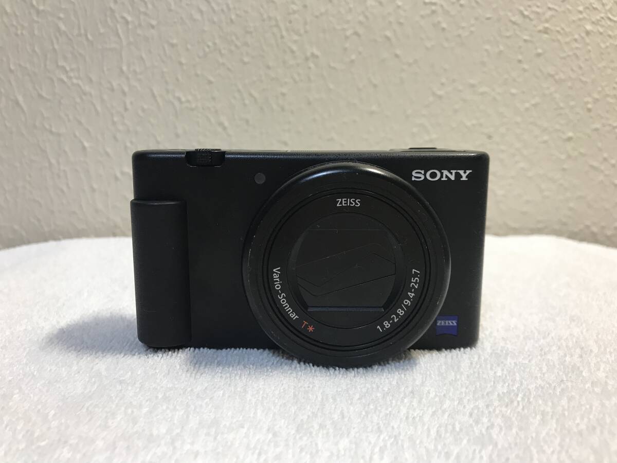 SONY VLOGCAM ZV-1 ブラック ソニー ブイログカム デジカメ ZEISSレンズ ジャンク