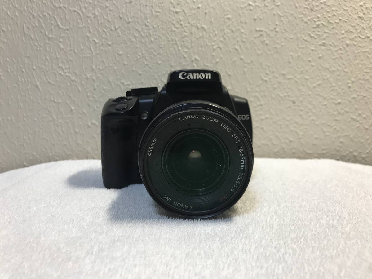 Canon キャノン EOS kiss Digital X EF-s18-55㎜ 1:3.5-5.6 一眼レフ ジャンク