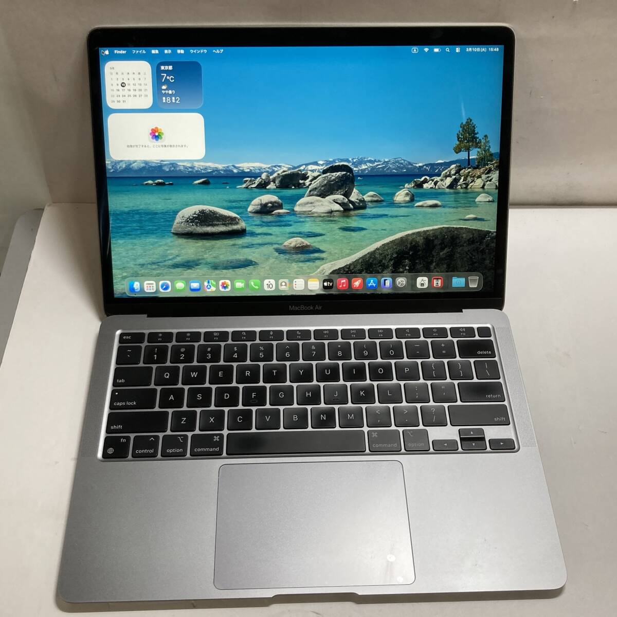 ☆2202043 Apple MacBook Air (M1, 2020) 16GB 1TB　Retinaディスプレイ13.3インチ macOS Tahoe　A2337
