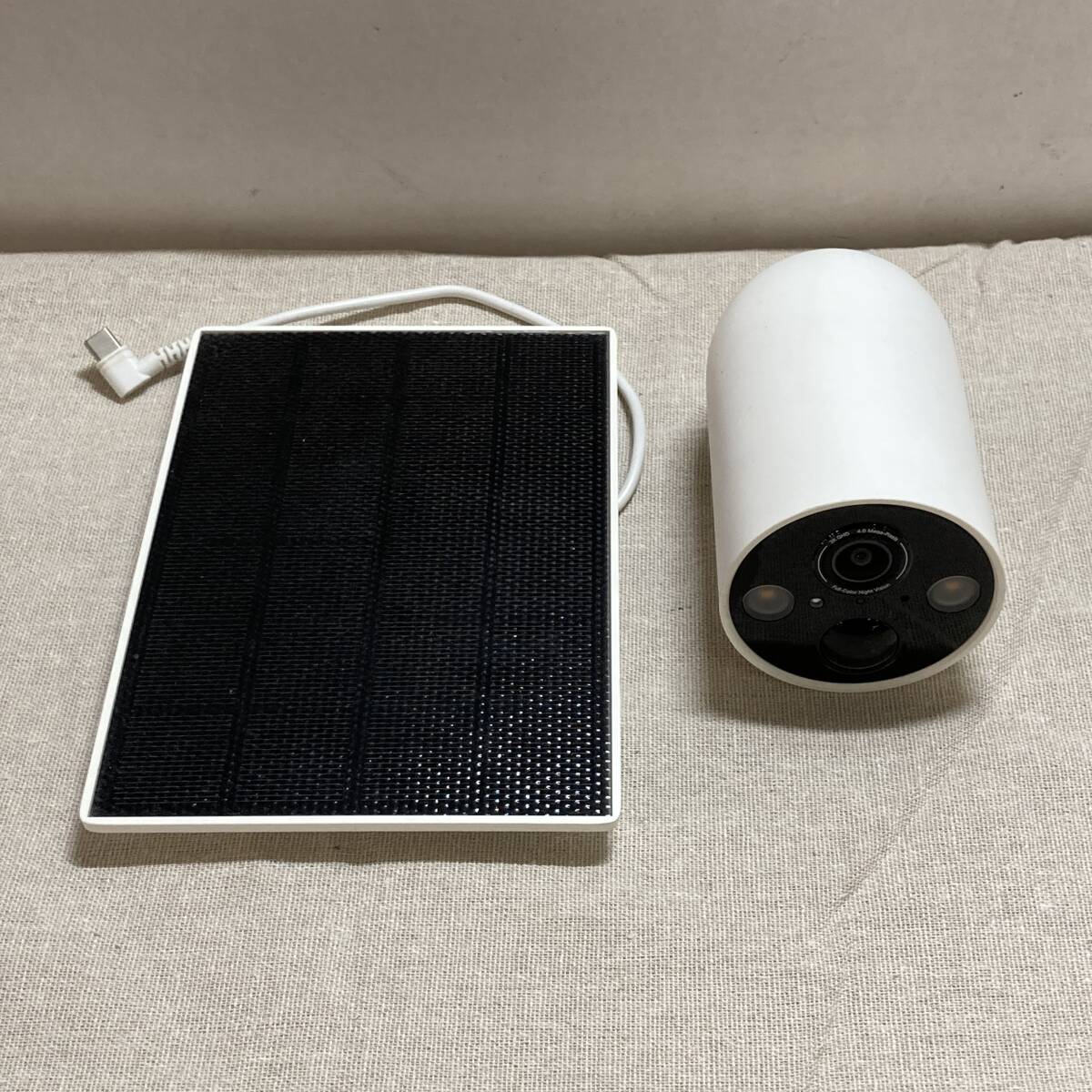 2202334　TP-Link Tapo 防犯カメラ 屋外 ソーラー 見守りカメラ Wi-Fi フルワイヤレス 充電式 2K QHD 4MP IP66 防水防塵 Tapo C425 KIT