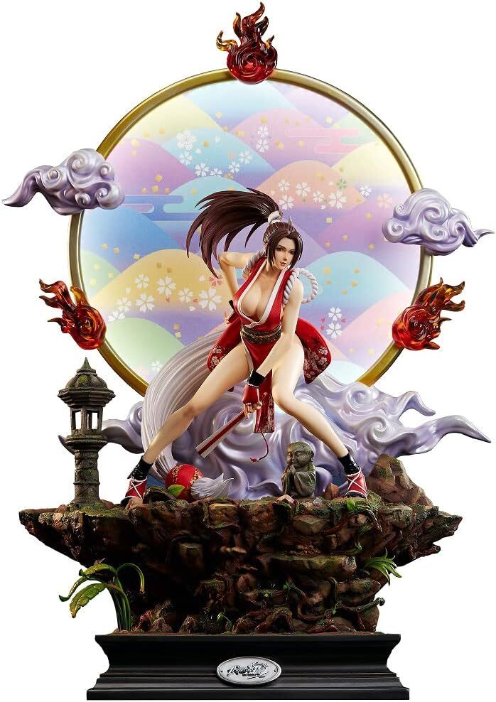 ★未使用ユニークアートスタジオ THE KING OF FIGHTERS XIV 不知火舞 1/6スケール ポリストーン製 塗装済み完成品フィギュア/4580650291110