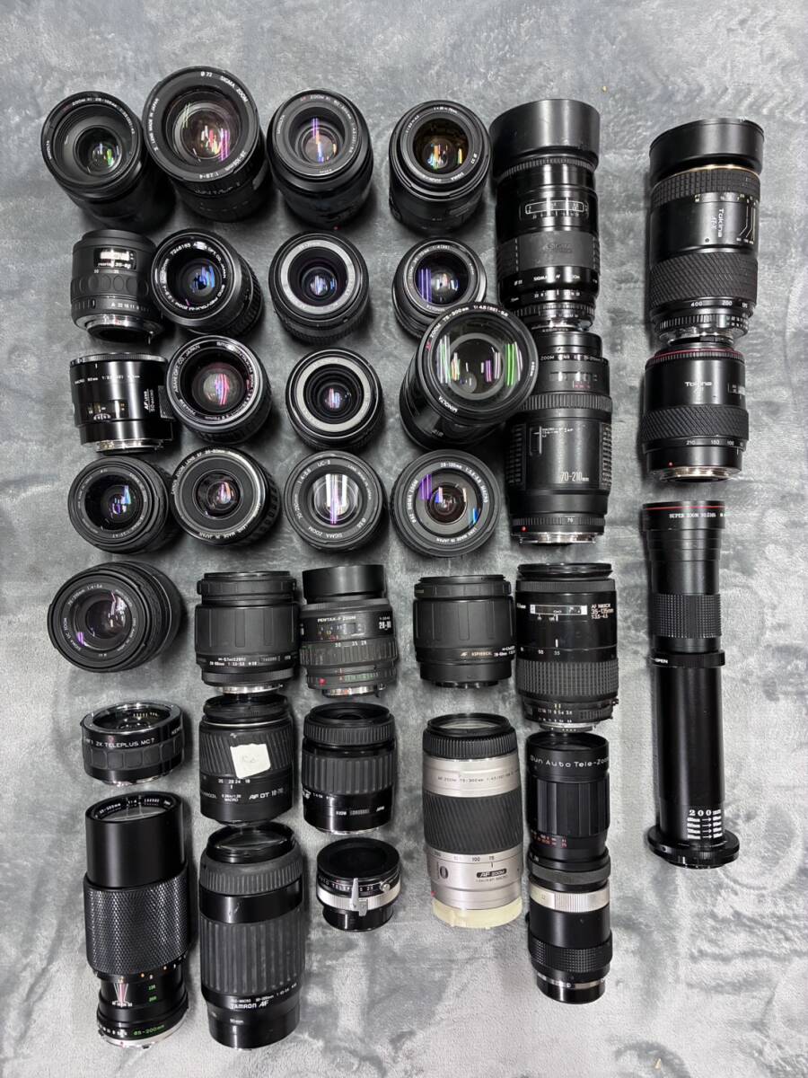 ジャンク まとめて 大量 色々 たくさん レンズ 34点ほど #J260330-2