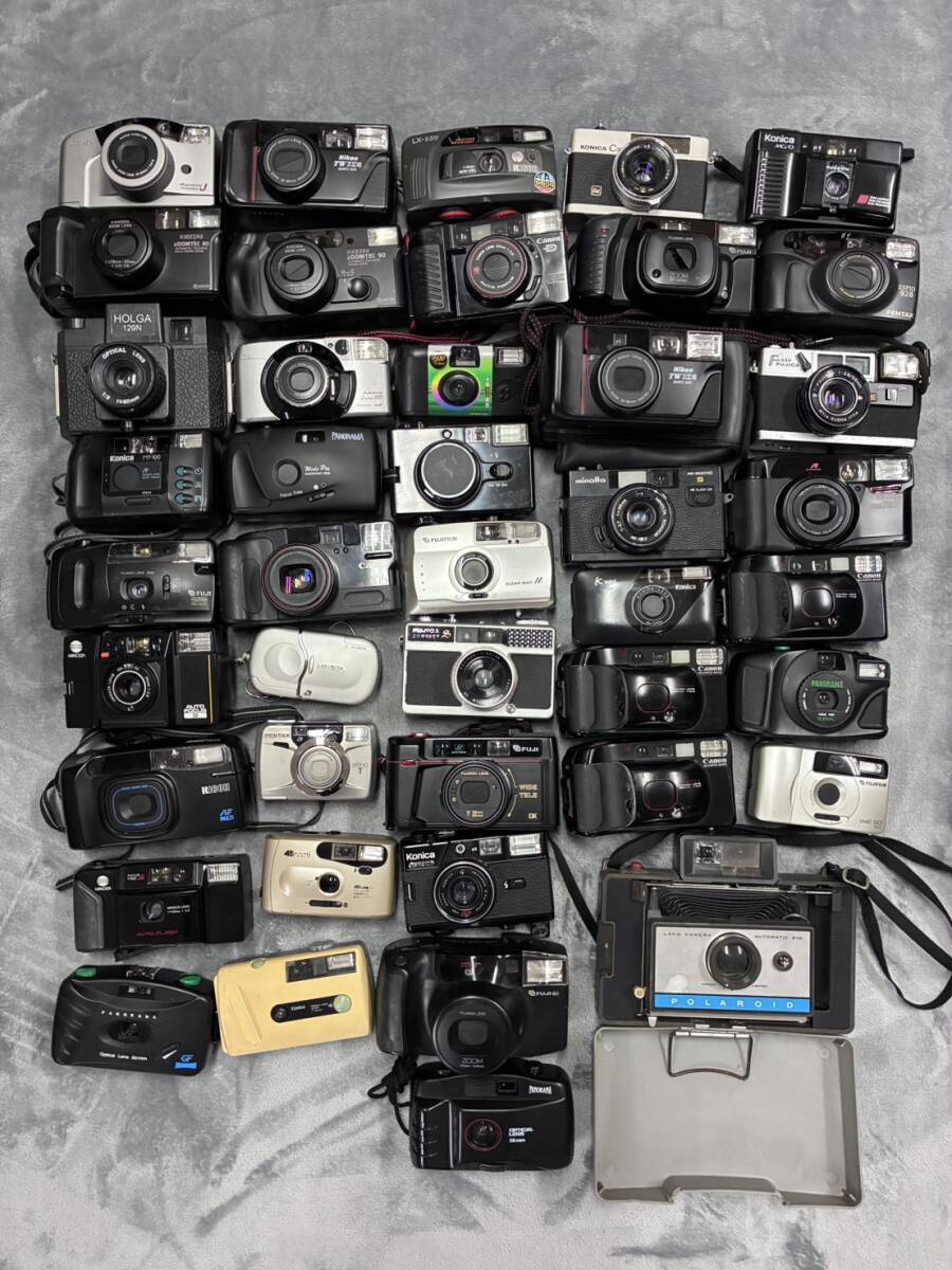 ジャンク まとめて 大量 色々 たくさん コンパクトフィルムカメラ ポラロイドなど 42点ほど #J260330-3
