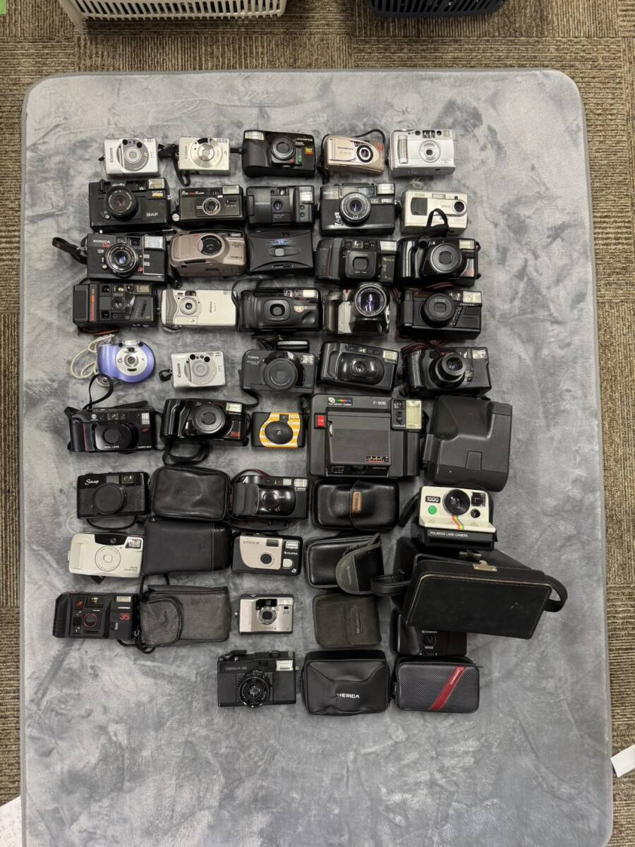 ジャンク まとめて 大量 色々 たくさん コンパクトフィルムカメラ ポラロイドなど 41点ほど #J260330-5