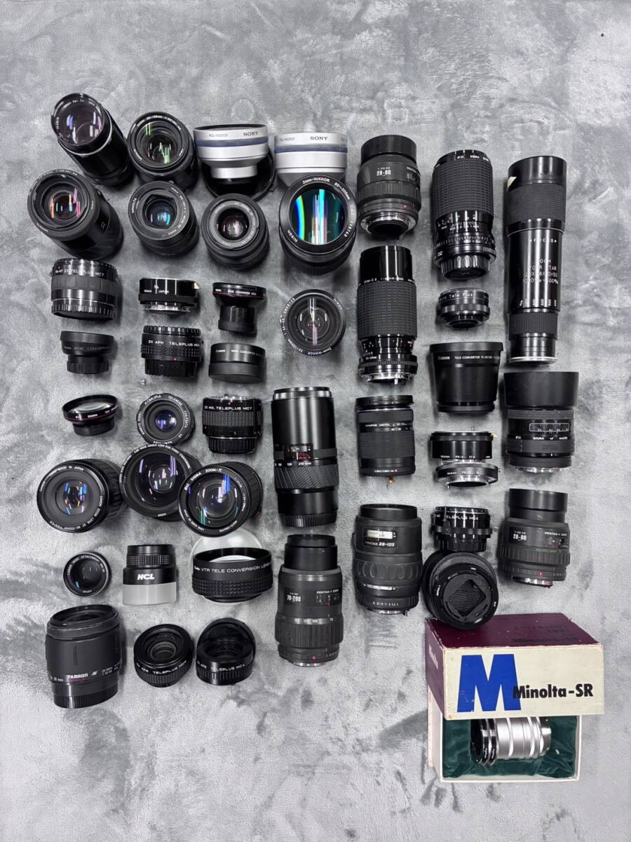 ジャンク まとめて 大量 色々 たくさん レンズ 42点ほど #J260331-2