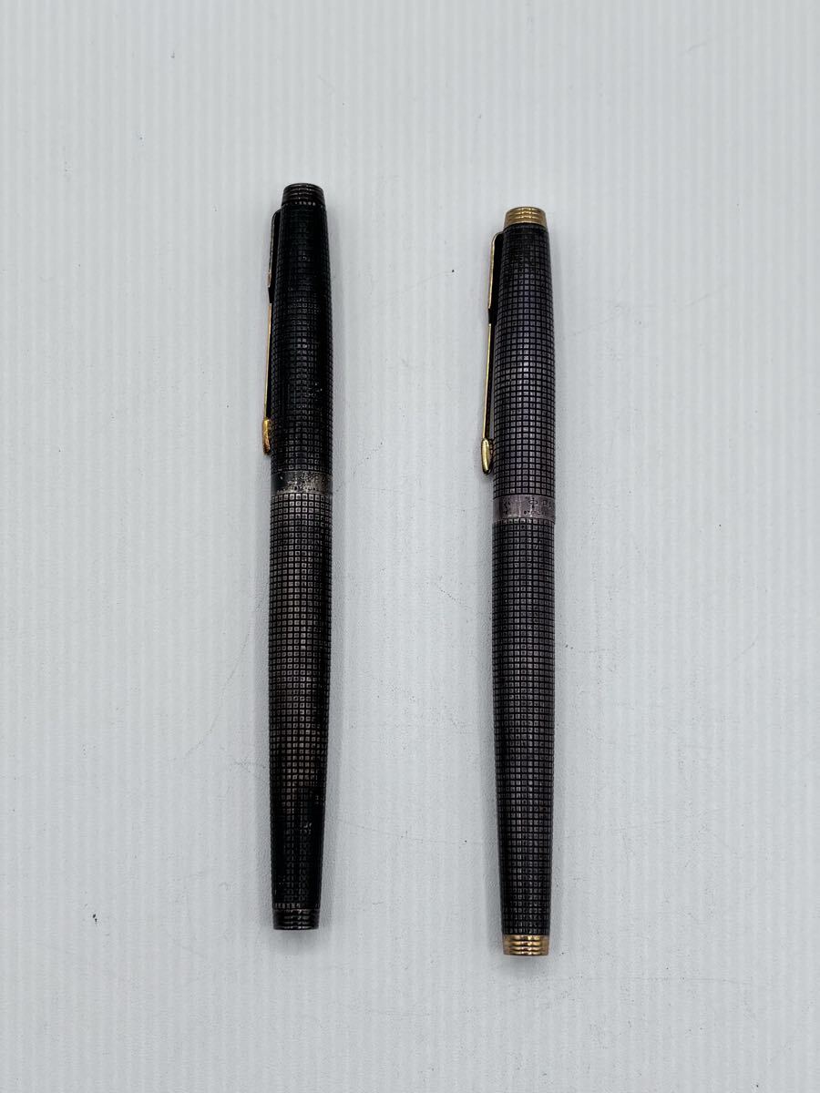 【AC-47】PARKER　万年筆　おまとめ2本　ペン先 14K　パーカー　筆記用具　現状品