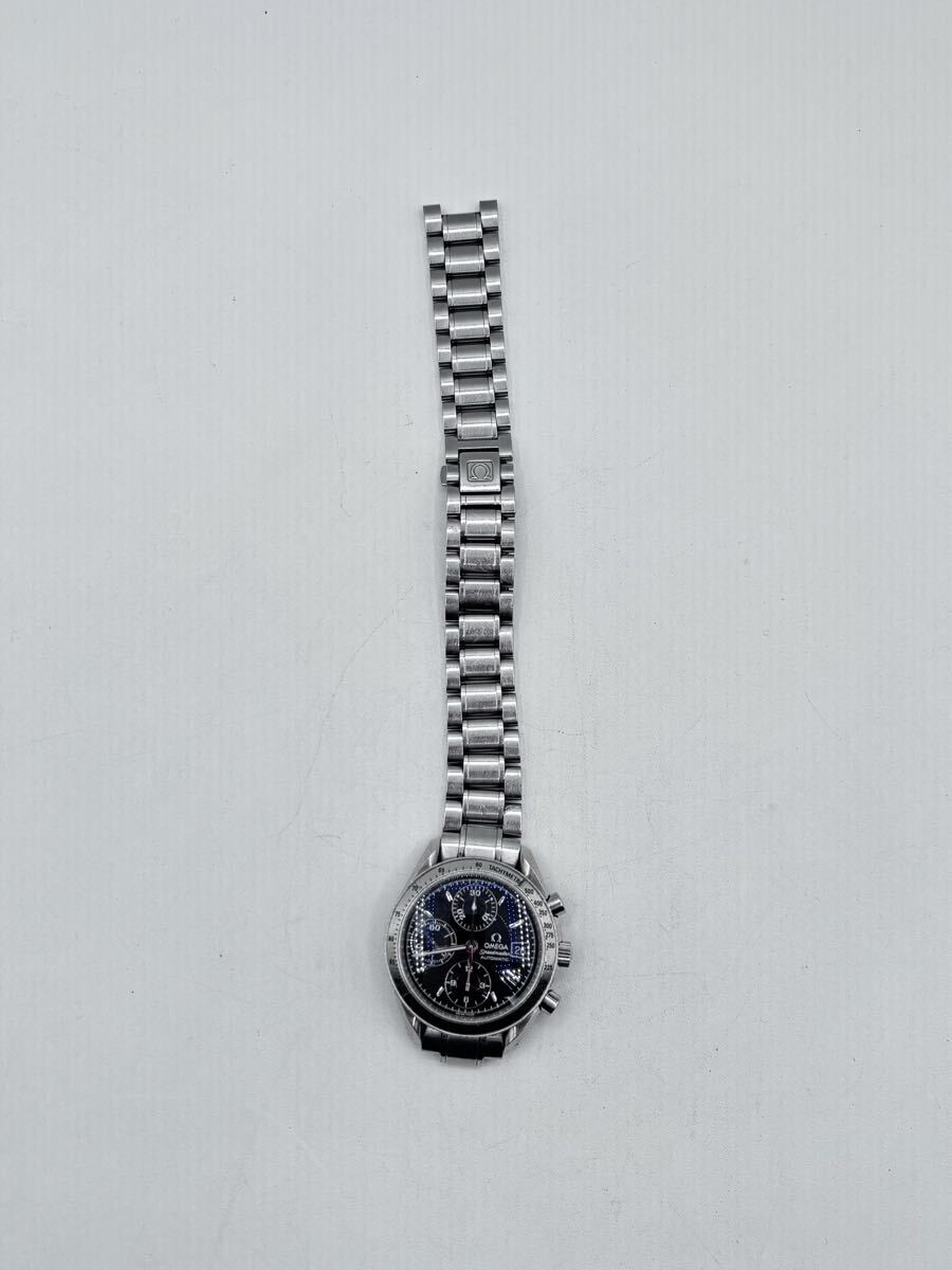 【AC-57】OMEGA　SPEED MASTER　腕時計　オメガ　スピードマスター　クロノグラフ　3513　稼働品　バンド破損　現状品