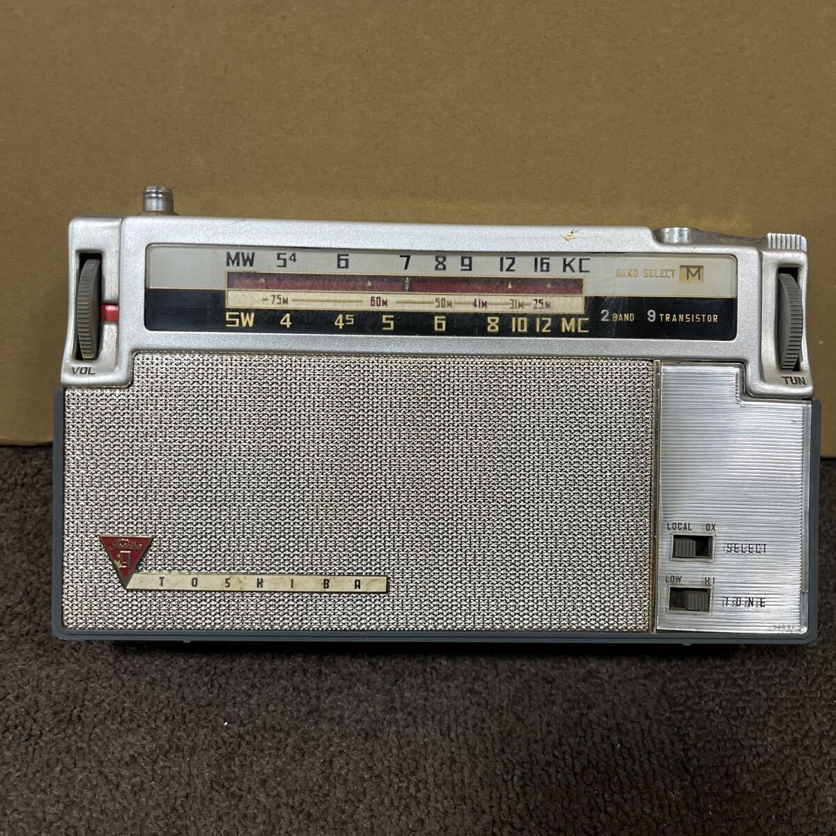 東芝 昭和レトロ ラジオ
