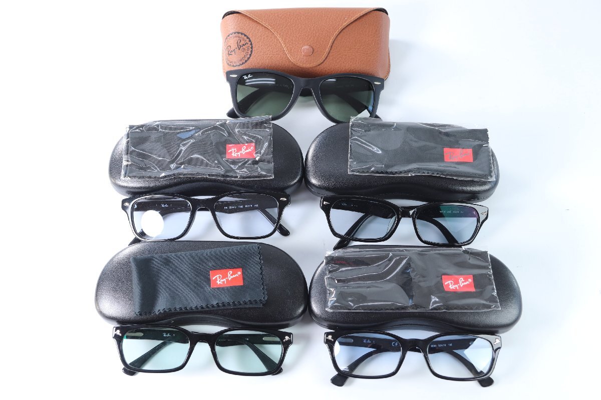 【5点】Ray-Ban レイバン B＆L 眼鏡 サングラス メガネ アイウエア 小物 ケース付き まとめ売り 0992-AM