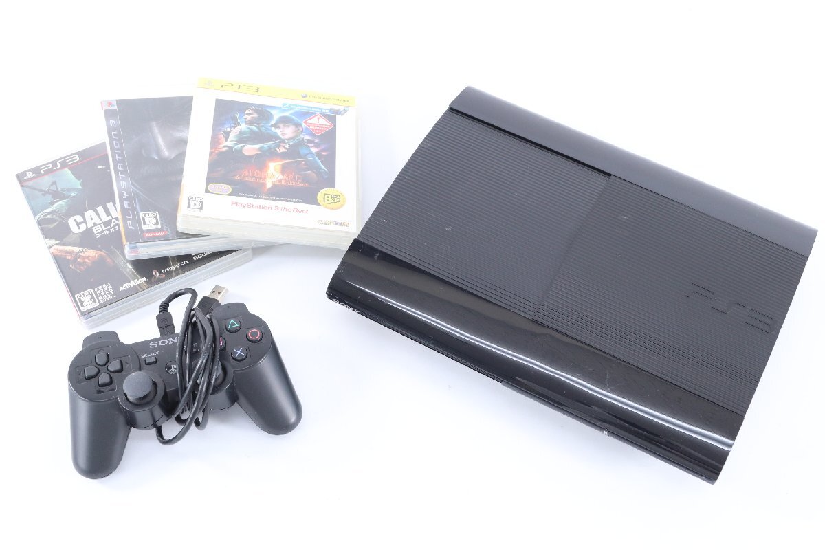 SONY ソニー PlayStation3 プレステ3 ゲーム機 本体 コントローラー ソフト まとめ売り 1009-AM