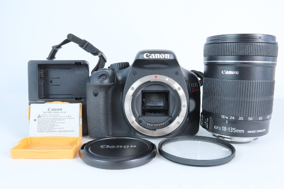 Canon キャノン EOS Kiss X4 DS126271/EF-S 18-135mm F3.5-5.6 デジタル一眼レフカメラ レンズ 1087-MS