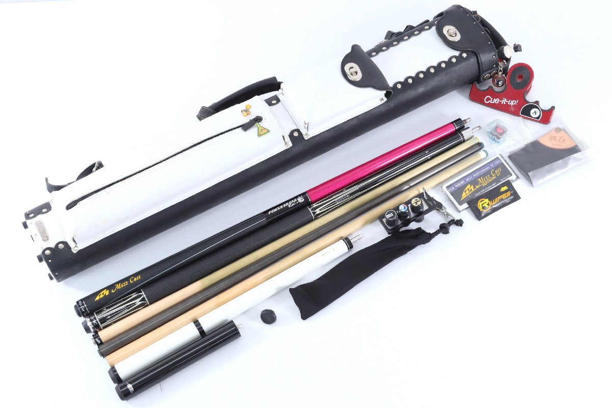 MezzCues メッズキュー Power Break Kai パワーブレイク魁 等 ビリヤード まとめ売り 1008-AM