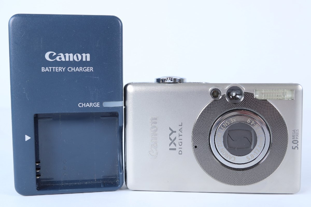 Canon キャノン IXY DIGITAL55 PC1150 デジタルカメラ デジカメ シルバー 0994-AM