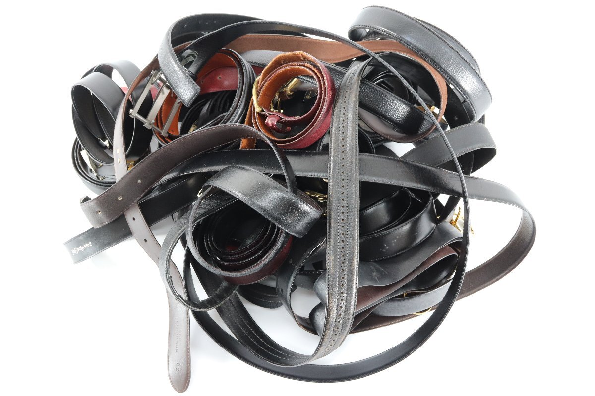 ダンヒル/ディオール/バーバリー/YSL 等 ブランド ベルト バックル 服飾小物 ファッション小物 まとめ売り 1034-AM