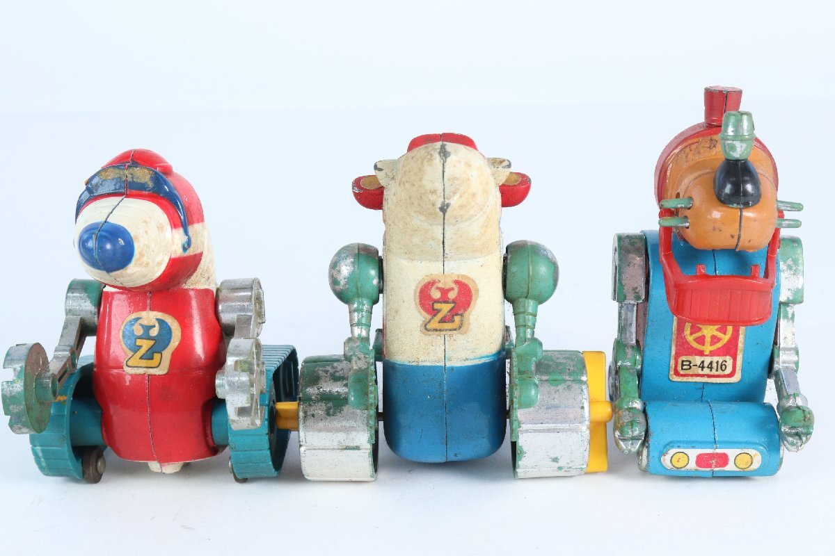 タツノコプロ ゼンダマン ゼンダビーバー ゼンダワン ゼンダライオン 超合金 昭和レトロ おもちゃ 1023-AM