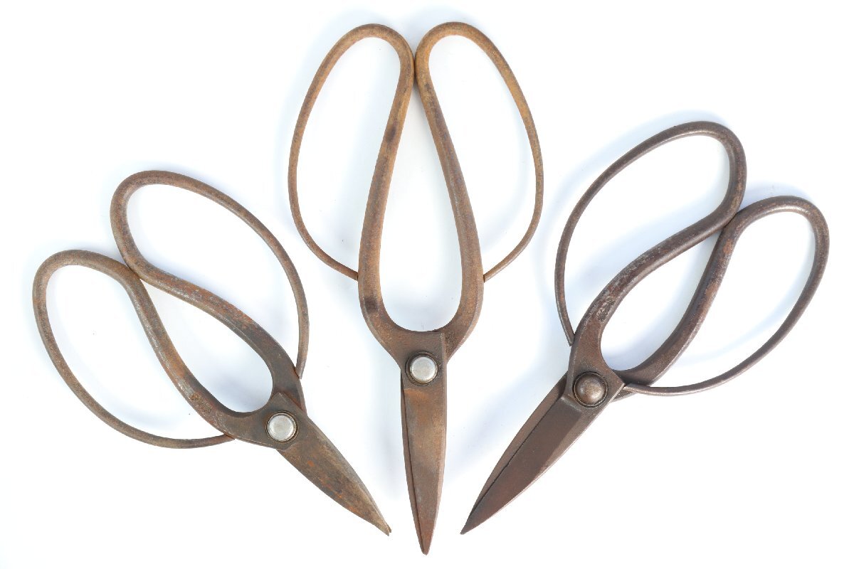 【3点】兼由丸 植木 盆栽 はさみ 刃物 ハサミ 園芸用品 1010-AM