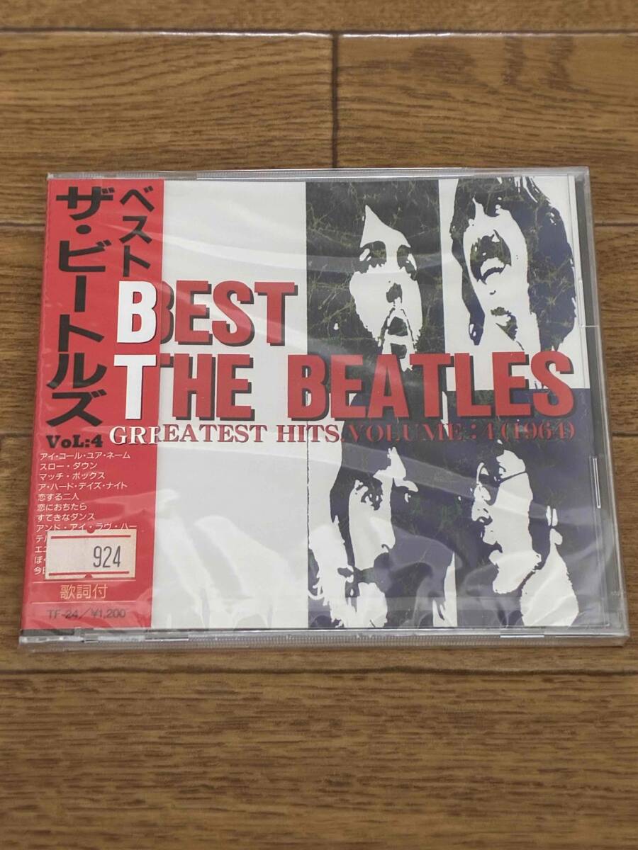 ベスト　ザ・ビートルズ　Vol:4　BEST THE BEATLES GREATEST HITS. VOLUME:4 (1964)　新品未開封