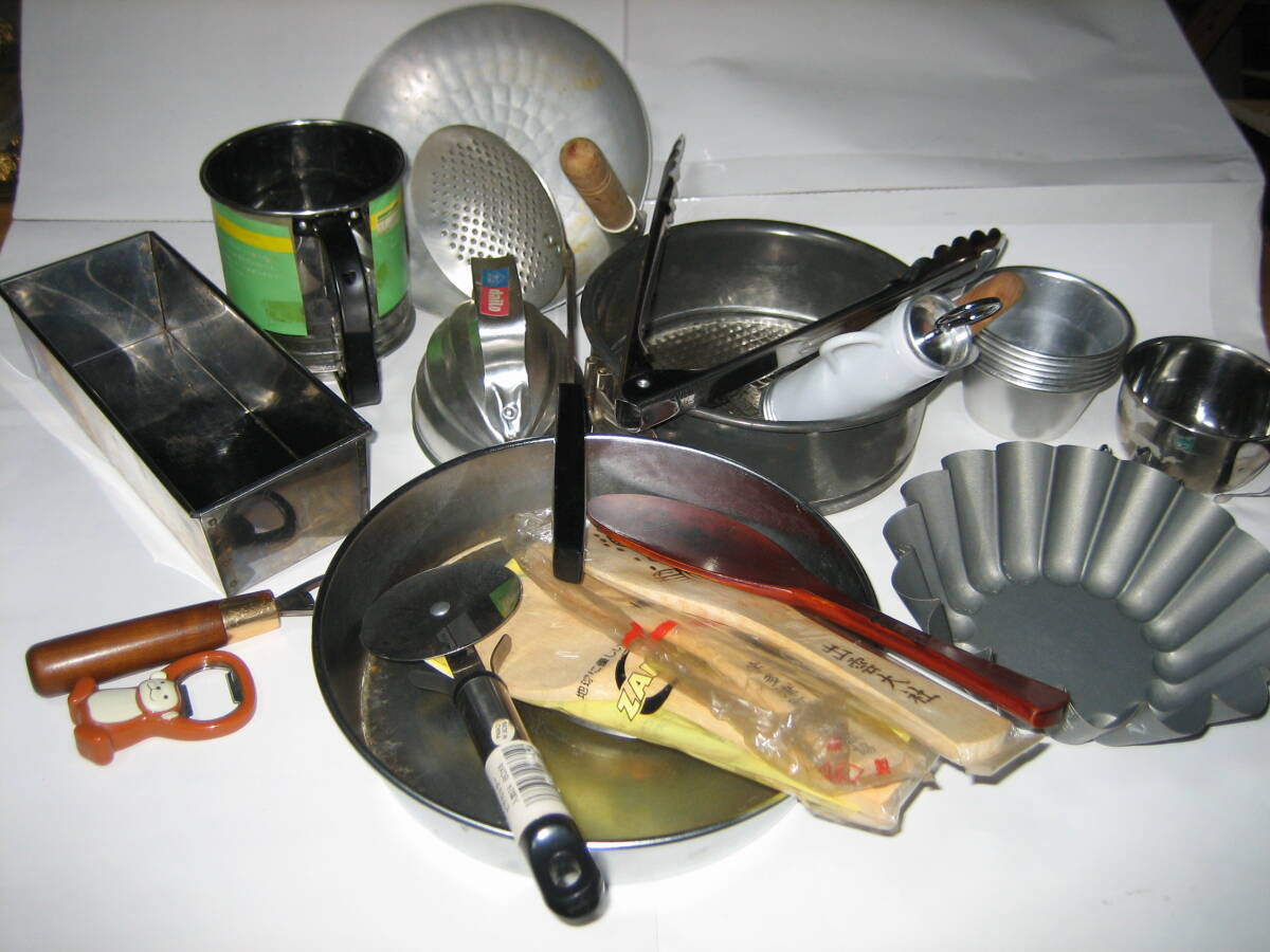 お菓子作りの器具　料理器具　しゃもじなどまとめて