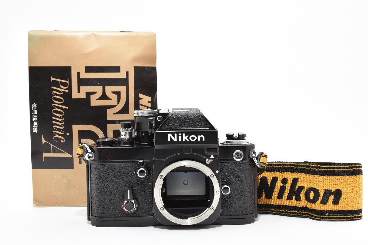 ◇◆ 極上美品 ニコン Nikon F2A フォトミック A DP-11 35mm フィルムカメラ 一眼レフ ブラック ボディ 動作確認済 3761 ◆◇