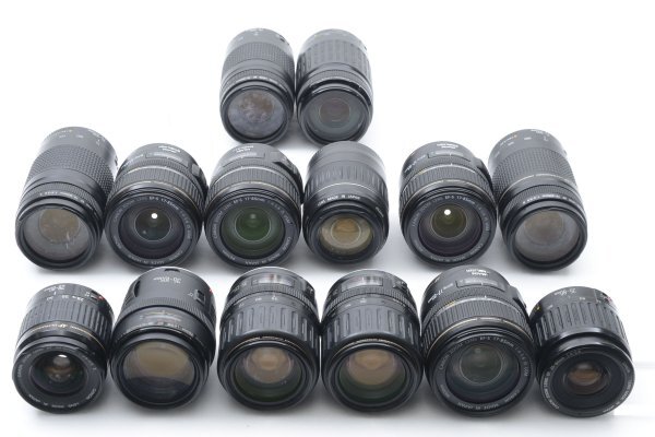 ★訳あり大特価★ キャノン CANON EF 75-300 Ⅱ /55-200 Ⅱ USM /35-135 USM /EF-S 17-85 IS USM 等 ★14本まとめ★ A55 #3188 #6030 #A32