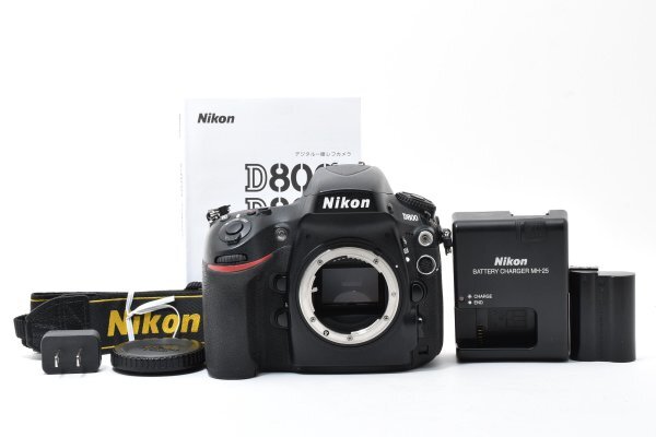 ★美品★ ニコン NIKON D800 ボディ 一眼レフカメラ A06 ★電池 充電器 取説★ #3214 #0230 #A34