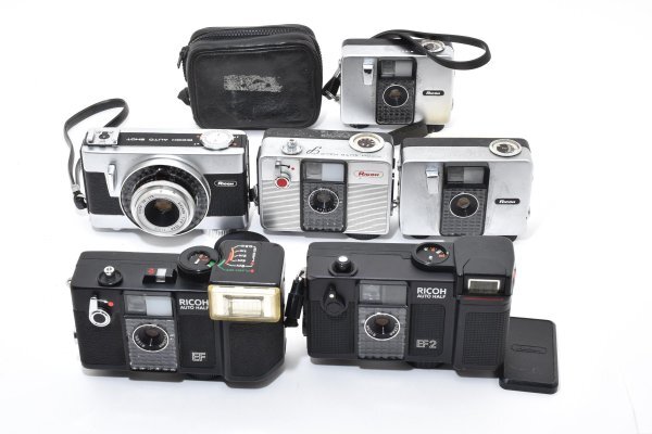 ★訳あり大特価★ リコー RICOH AUTO HALF×2 / y /EF /EF2 /AUTO SHOT ★6個まとめ★ A11 ★★ #3225 #1230 #B06