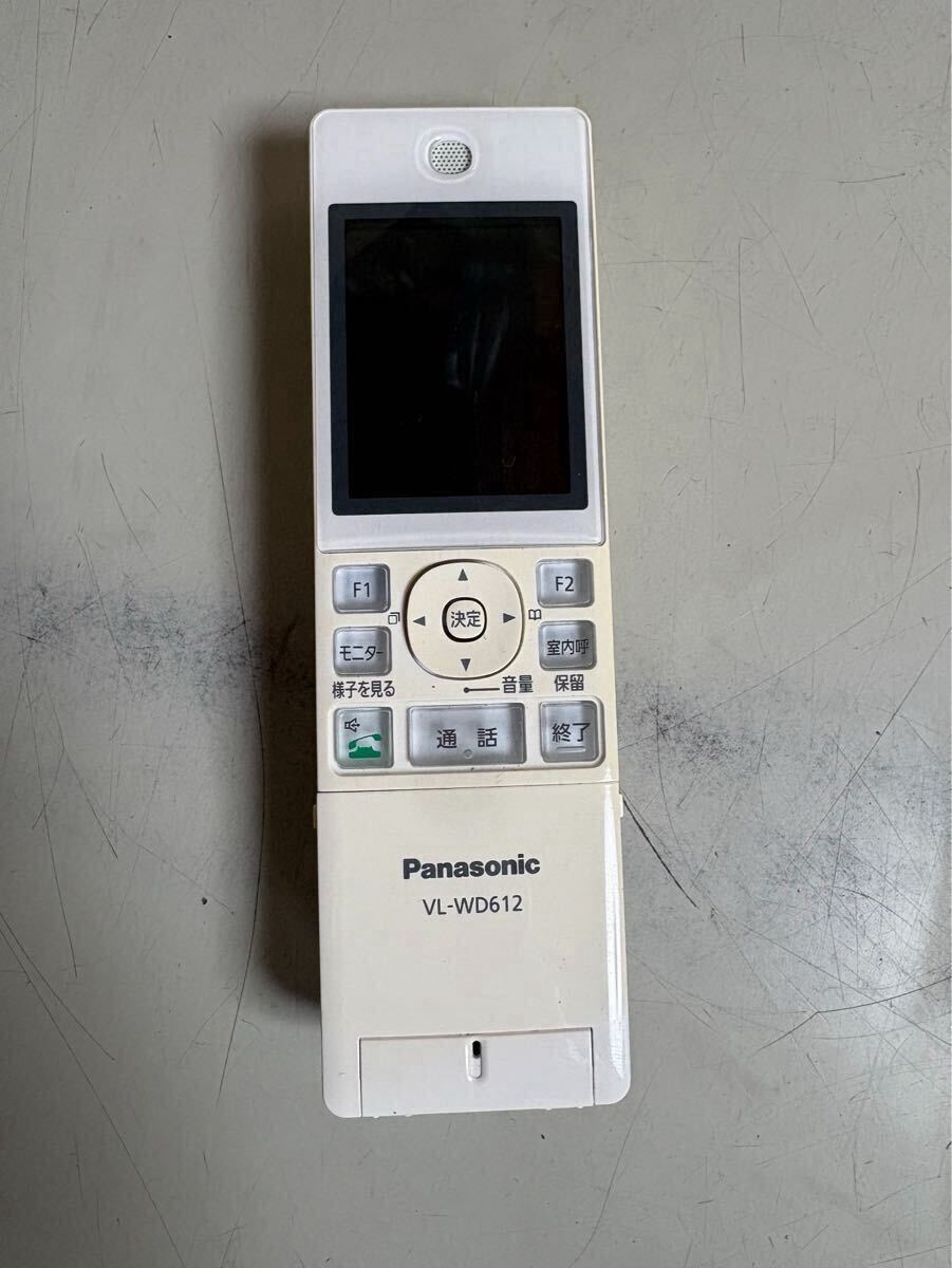 A644/Panasonic ドアホン 子機 ワイヤレスモニター VL-WD612 パナソニック