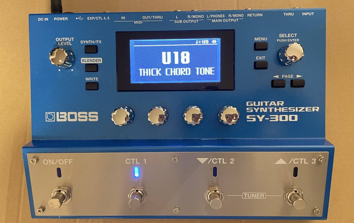 BOSS SY-300 ギターシンセサイザー マルチエフェクター
