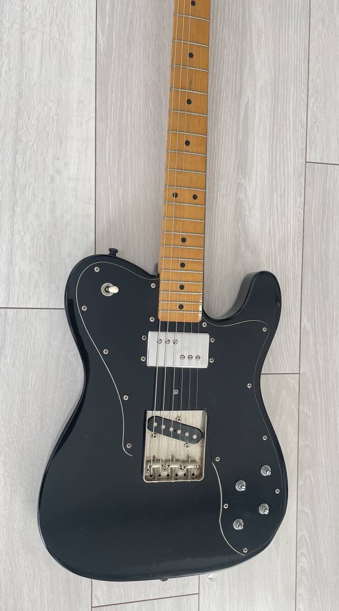  Fシリアル テレキャスターカスタム Telecaster custom フジゲン期 MADE IN JAPAN ＭＩＪ Fender Japan BLK ブラック エレキギター 