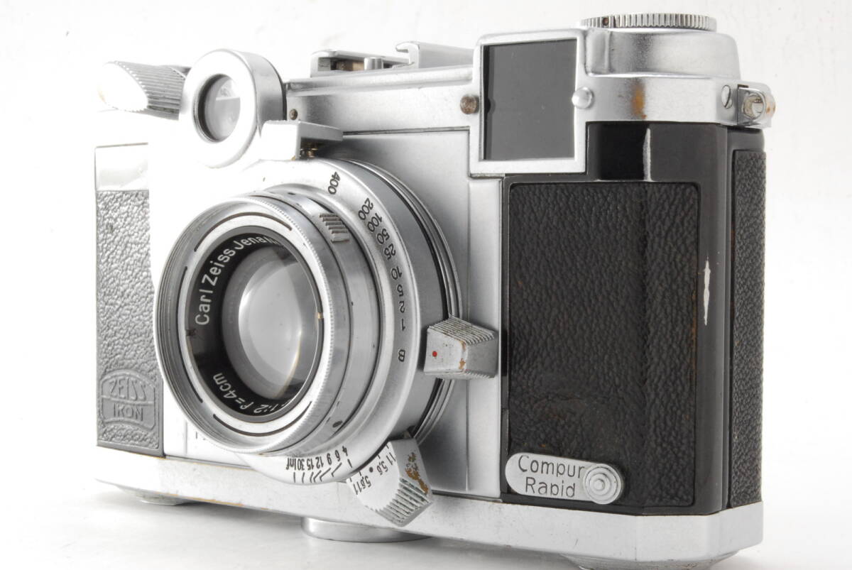 [B品] ZEISS IKON TENAX II+Sonnar 40mm F2＊テナックス＊11486