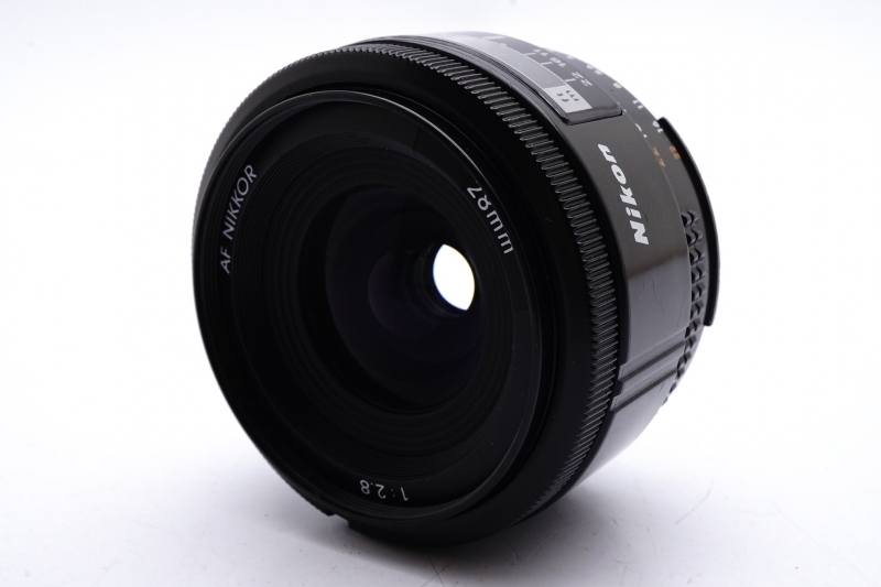 ★美品★ Nikon AF NIKKOR 28mm F2.8 Lens ニコン レンズ 完動 ◆602
