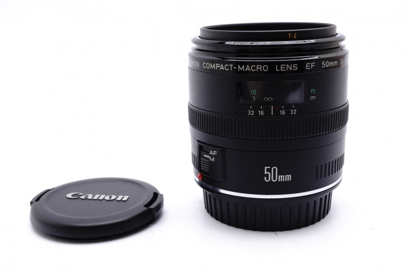 ★美品★ Canon EF 50mm F2.5 COMPACT-MACRO Lens キヤノン レンズ 完動 キレイ ◆609