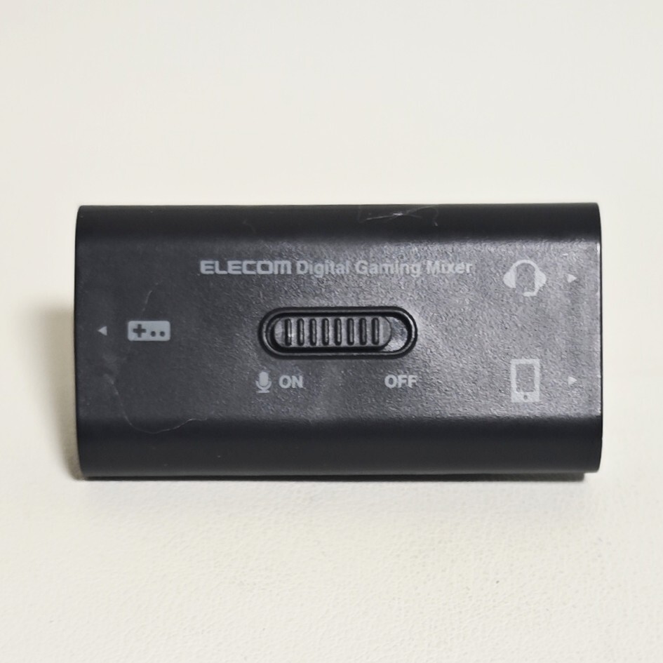 ELECOM HSAD-GM30MKB エレコム ゲーミング オーディオミキサー