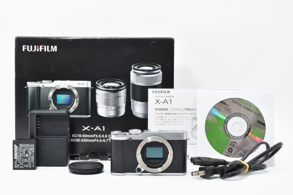 富士フイルム FUJIFILM X-A1 シルバー 訳あり #5455A1749