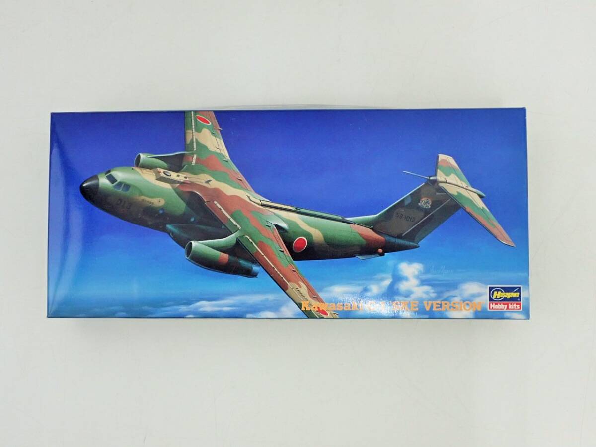 未組立品 ハセガワ プラモデル 1/200 川崎 C-1 SKE バージョン 航空自衛隊　輸送機　MX3/K31-33