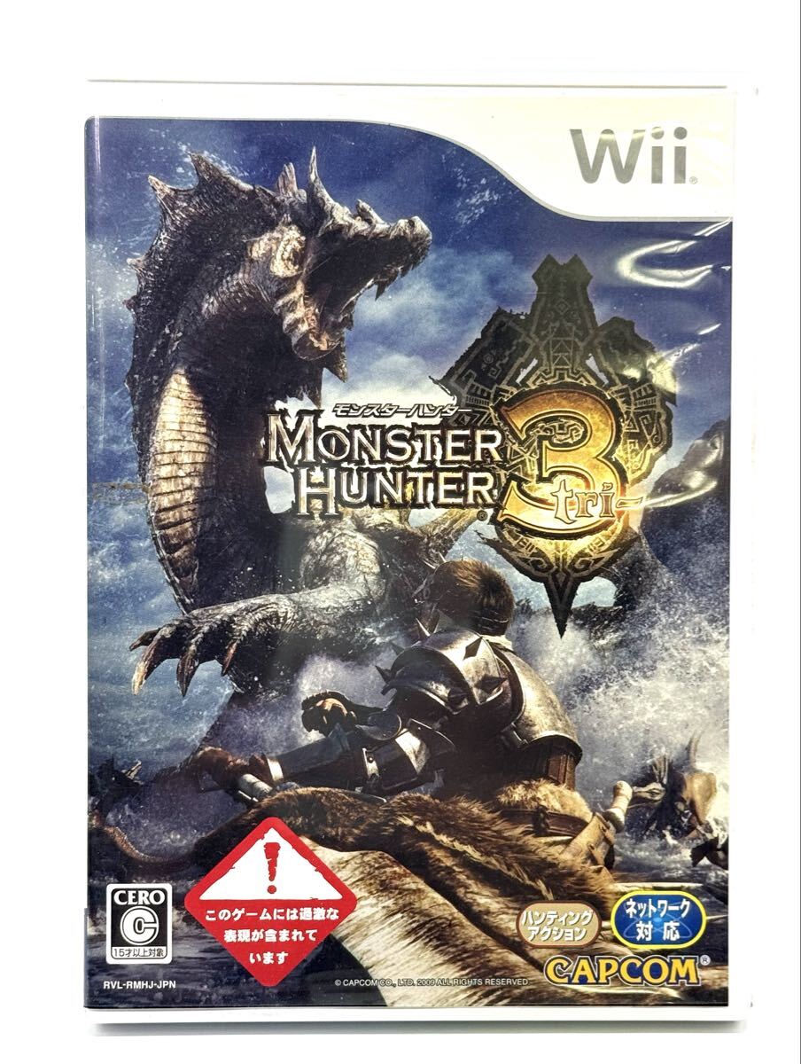 【中古品】任天堂 ニンテンドーWiiソフト MONSTER HUNTER3 モンスターハンター3(トライ)